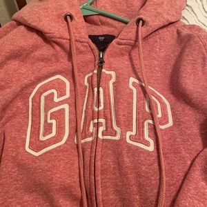 Pinkish Zippered  GAP Hoodie